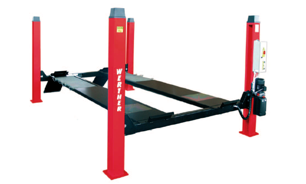 Neljasambatõstuk sillareguleerimiseks Werther 450AT/5